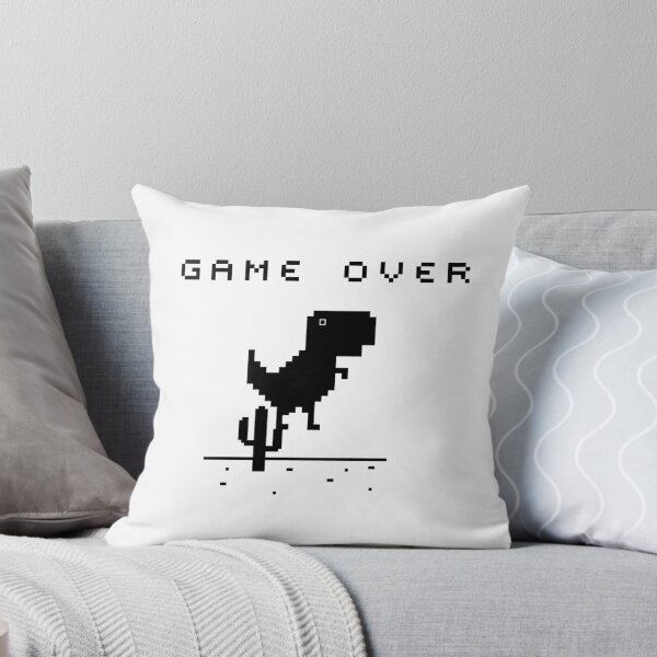 Item preview, Game Over • Chrome Dino designed and sold by Novel Gifts.