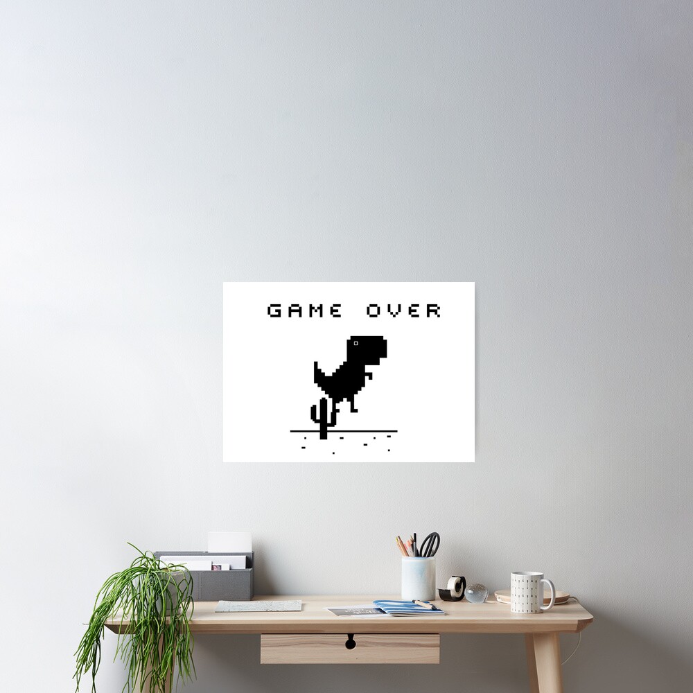 Game Over • Chrome Dino iPad Case & Skin for Sale by Sarchia