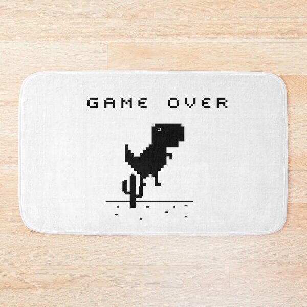 Item preview, Game Over • Chrome Dino designed and sold by Novel Gifts.