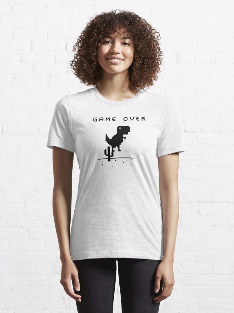 Game Over - Chrome Dino Game T-Shirt - The Shirt List