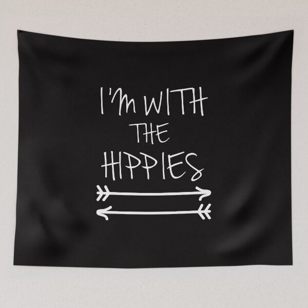 Item preview, Im I Am With the Hippies BohoBohemian Childrens T Shirt designed and sold by shoutoutshirtco.