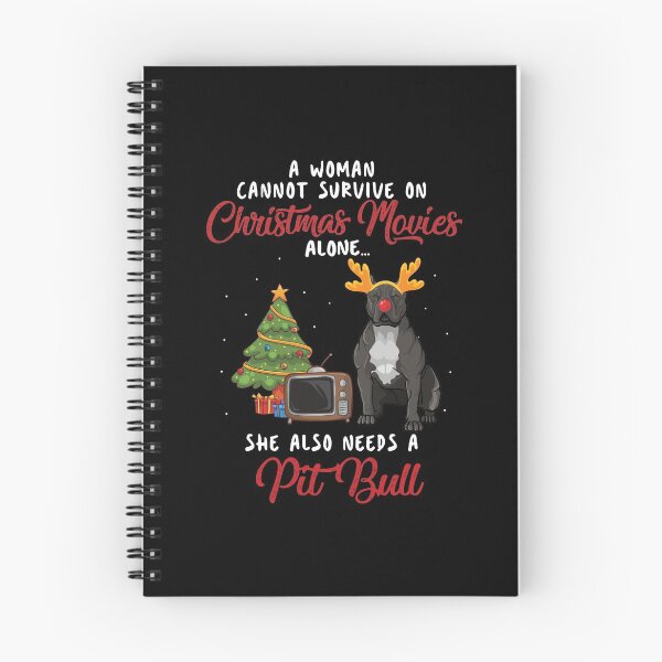 Item preview, Women Pit Bull and Christmas Movie Funny Gift designed and sold by TeeDoozy.