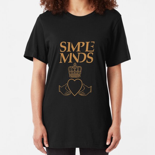 Simple Minds Logo Slim Fit T-Shirt