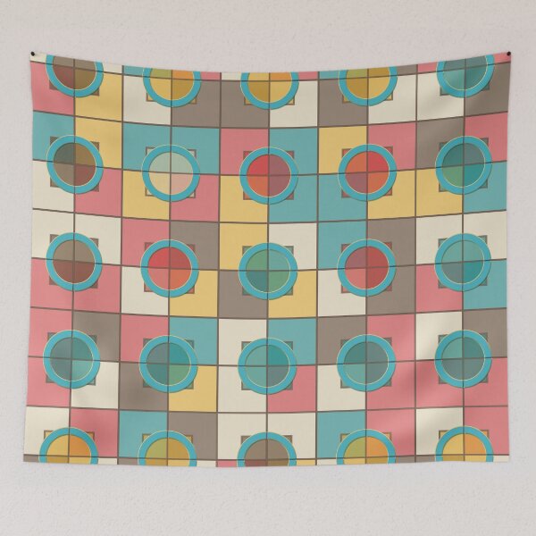 Item preview, Colorful geometric pattern designed and sold by Gaspar Avila.