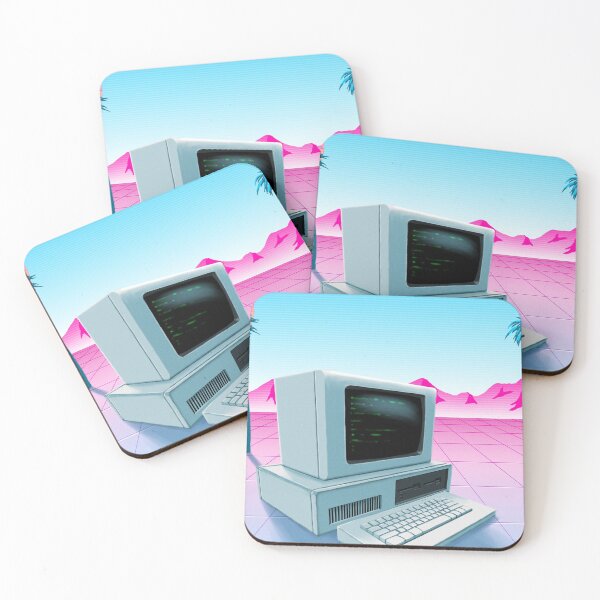 Item preview, Aesthetic Vaporwave Retrowave Computer designed and sold by pixel375.