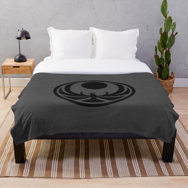Nightingales Logo Throw Blanket