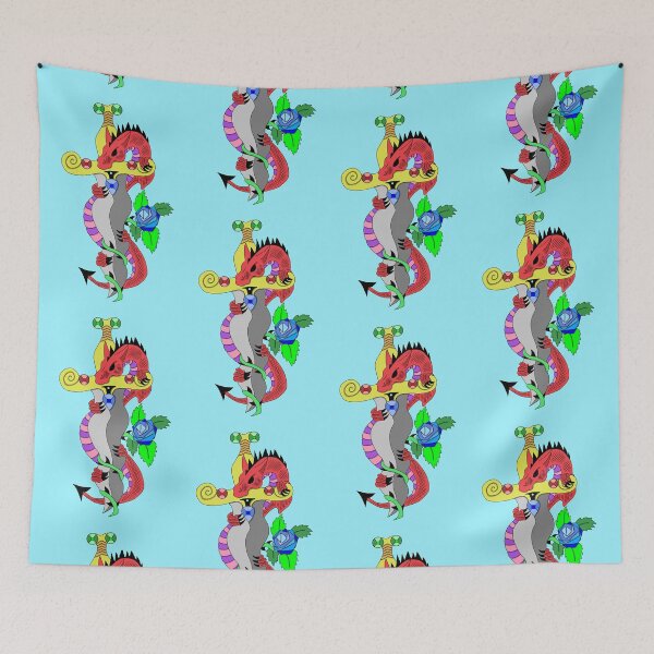 Item preview, Dragon and dagger designed and sold by Melanie Jeyakkumar.