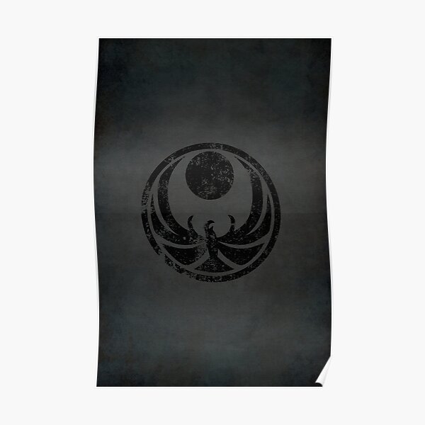 Nightingales Logo · Distressed Poster