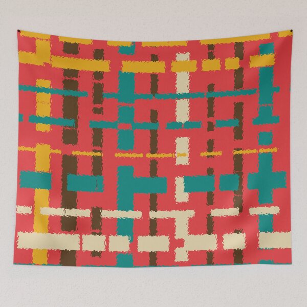 Item preview, Colorful line segments designed and sold by Gaspar Avila.