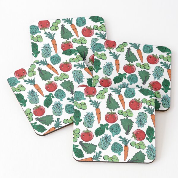 Item preview, Cute Vegetable Pattern designed and sold by constellationartswellness.