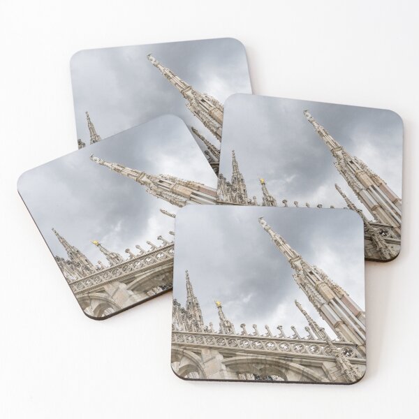 Item preview, La Madonnina Among the Forest of Graceful Spires - Milans Cathedral Duomo di Milano designed and sold by Georgia Mizuleva.