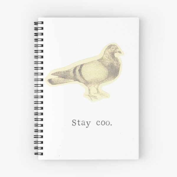 Item preview, Stay Coo Vintage Pigeon designed and sold by BlueSpecsStudio.