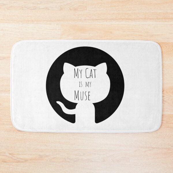 Item preview, My Cat is My Muse Cute Funny Gift designed and sold by EpsilonEridani.