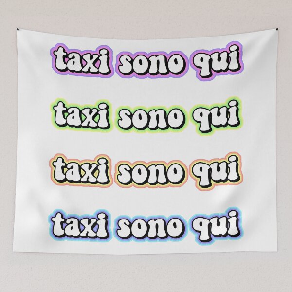 Item preview, taxi sono qui designed and sold by Leila Sayan.
