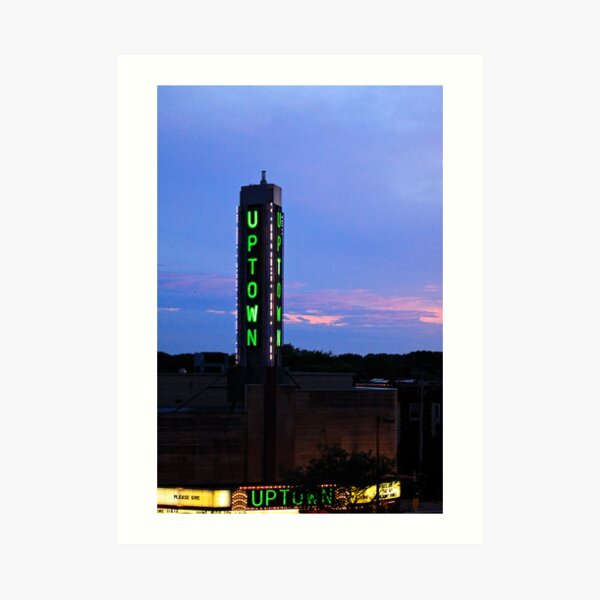 Item preview, Roof Top View of Uptown designed and sold by Kate Purdy.