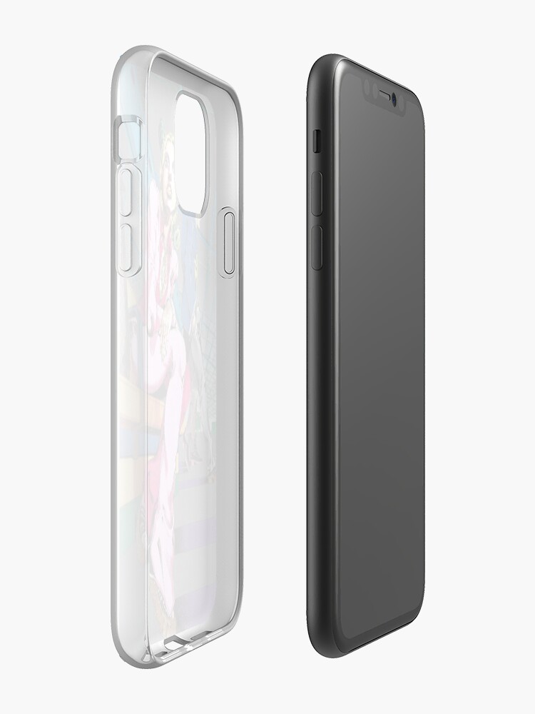 Coque iPhone « Jolyne x Bruno x Abbacio », par Leikkos