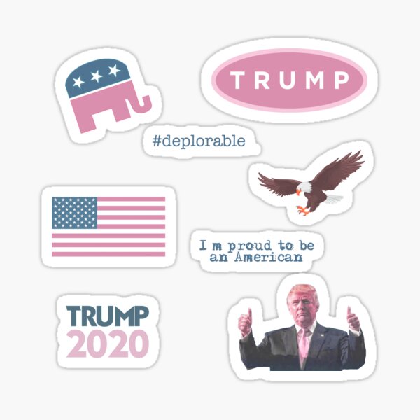 Trump Sticker Pack for Women Sticker