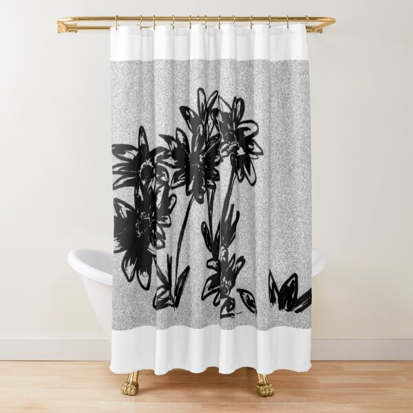 Wild Flowers Shower Curtain