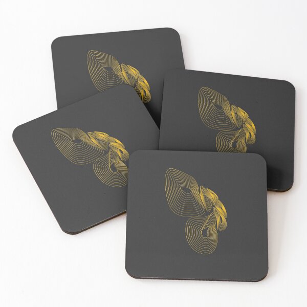 Item preview, Abstract yellow thin mash lines designed and sold by paulo silveira.