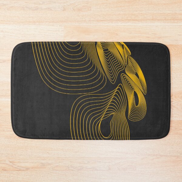 Item preview, Abstract yellow thin mash lines designed and sold by paulo silveira.