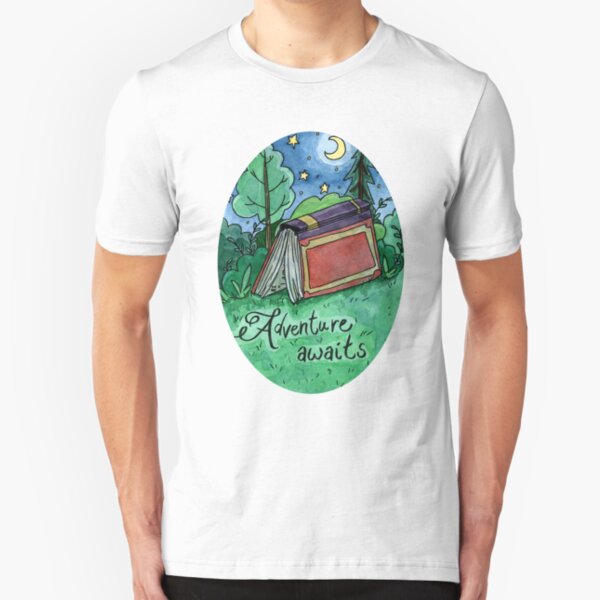 Adventure Awaits Slim Fit T-Shirt