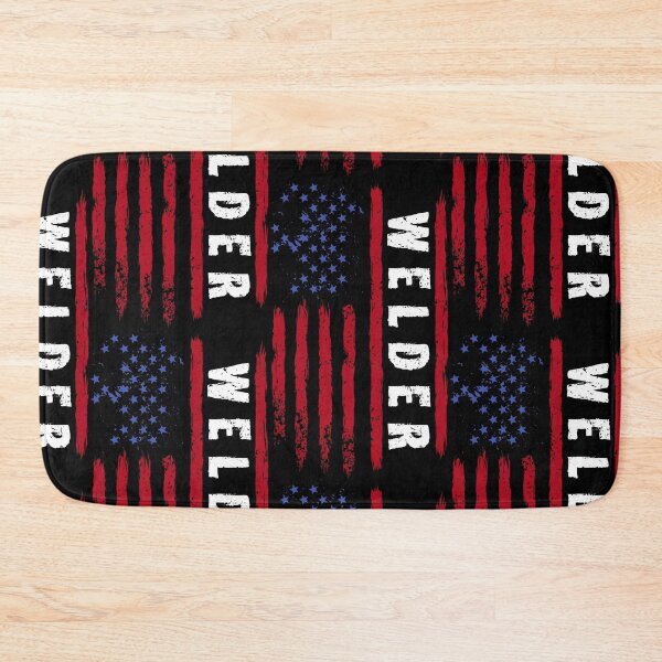 Item preview, Welding America Flag Welder Banner designed and sold by Sandra78.