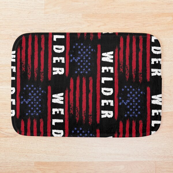 Item preview, Welding America Flag Soldador Banner designed and sold by Sandra78.