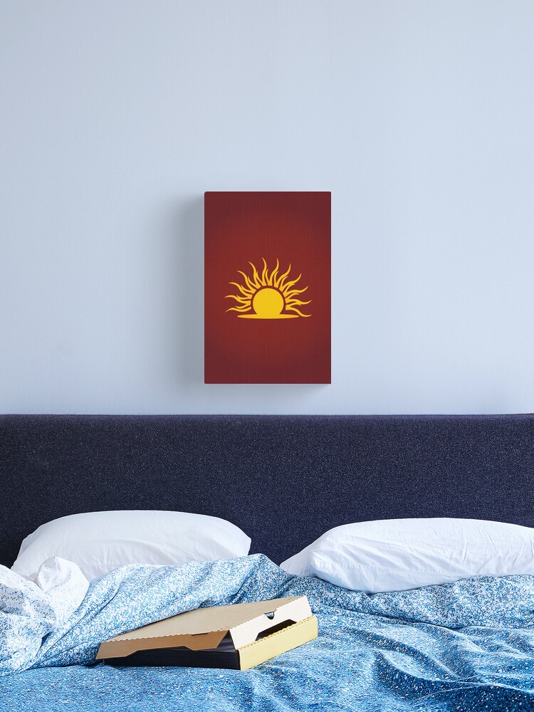 Thumbnail 2 of 3, Canvas Print, Mythic Dawn Logo designed and sold by Logogami.
