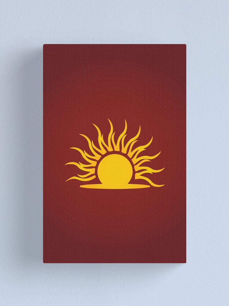 Alternate view of Mythic Dawn Logo Canvas Print