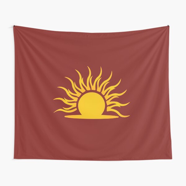 Mythic Dawn Logo Tapestry