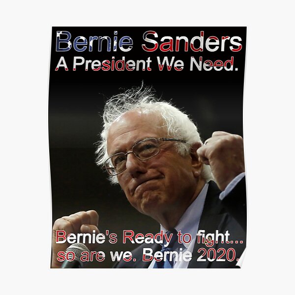 gsBernie - Ready to Fight! Poster