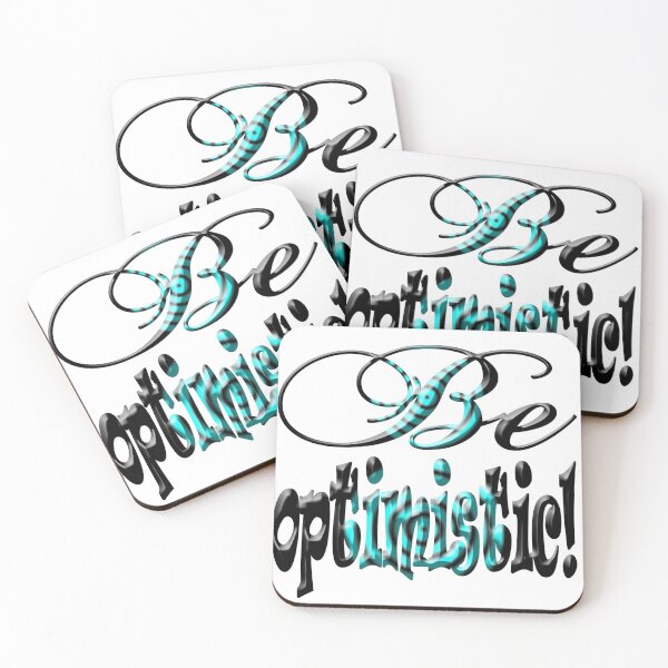 Item preview, Be optimistic designed and sold by saied-tantawy.