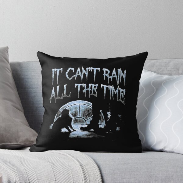 Item preview, Can't Rain All The Time Ice Blue designed and sold by Happy-Llama-Art.