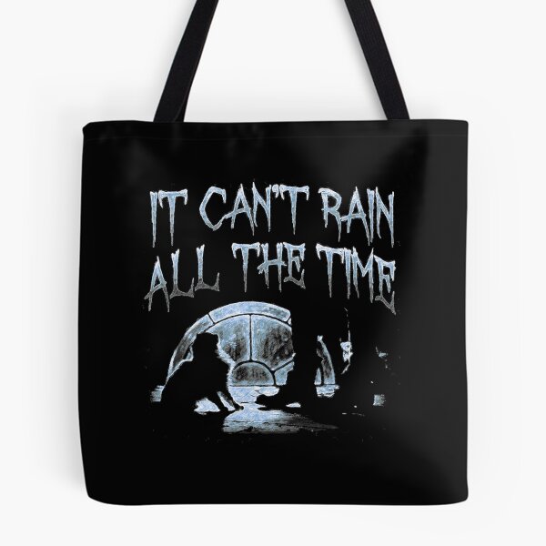 Item preview, Can't Rain All The Time Ice Blue designed and sold by Happy-Llama-Art.