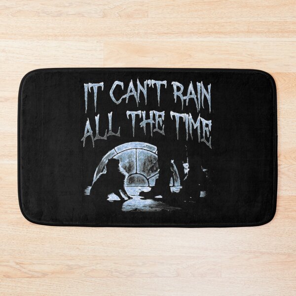 Item preview, Can't Rain All The Time Ice Blue designed and sold by Happy-Llama-Art.