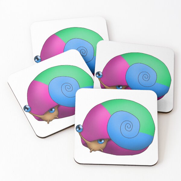 Item preview, Ply Polysexual Polyromantic Coming Out Pride Snail designed and sold by PrideSnails.