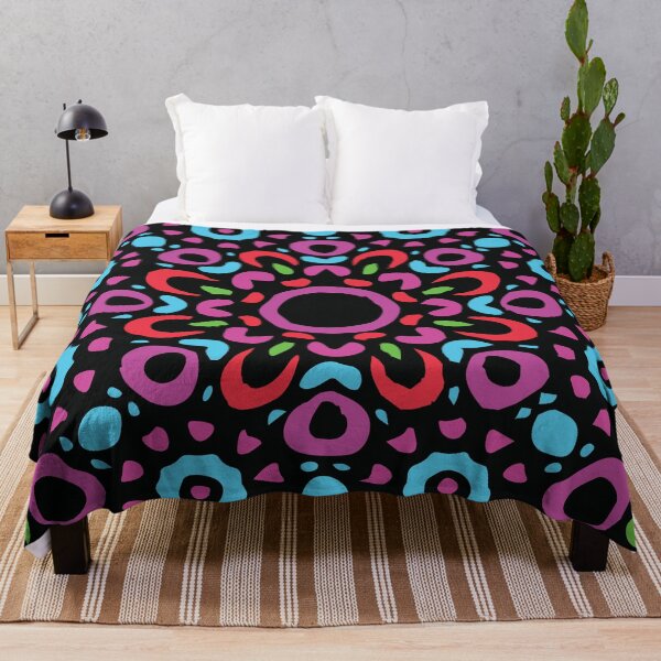 Item preview, Floral Abstract Multi Colour Mandala 1 designed and sold by Mia Harper Design.