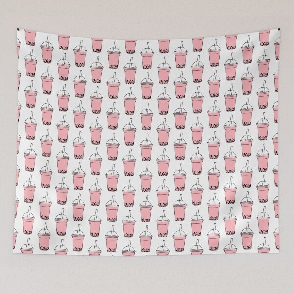 Item preview, pink boba designed and sold by indiaellison.