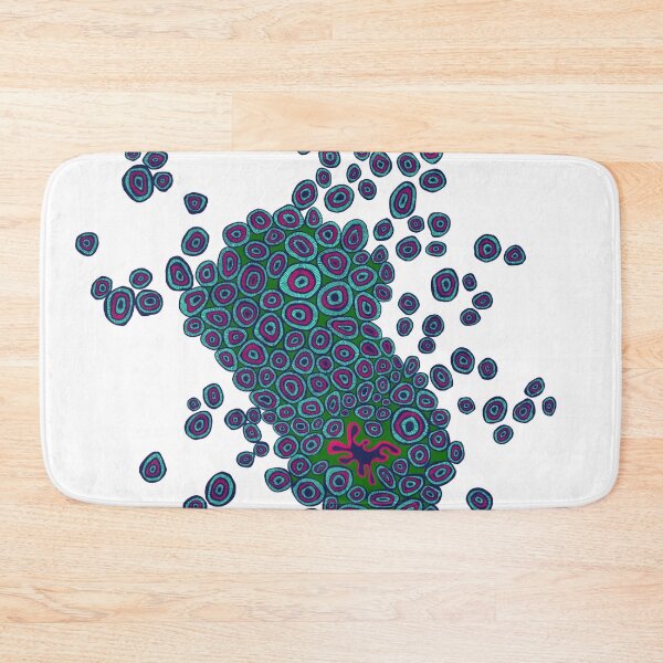 Item preview, Germs in Microscope, Science, Cell Art designed and sold by trishsierer.