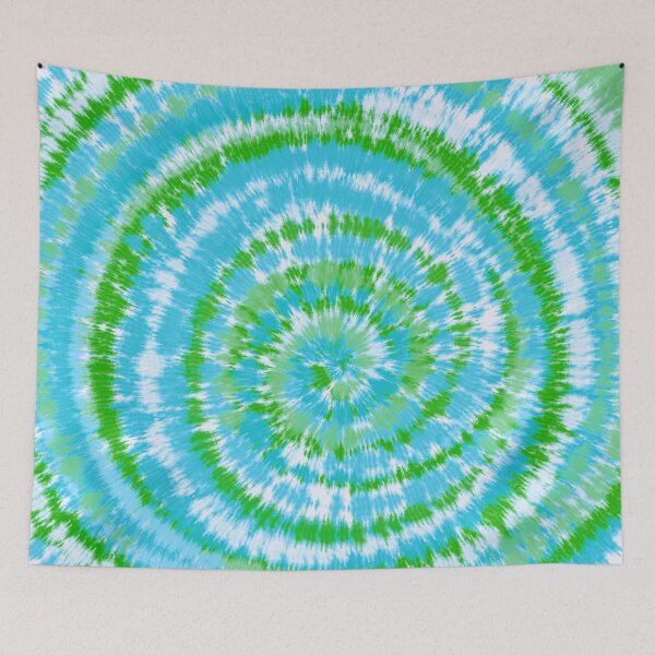 Item preview, Sea Green and Blue Tie Dye designed and sold by TheTarotShop.