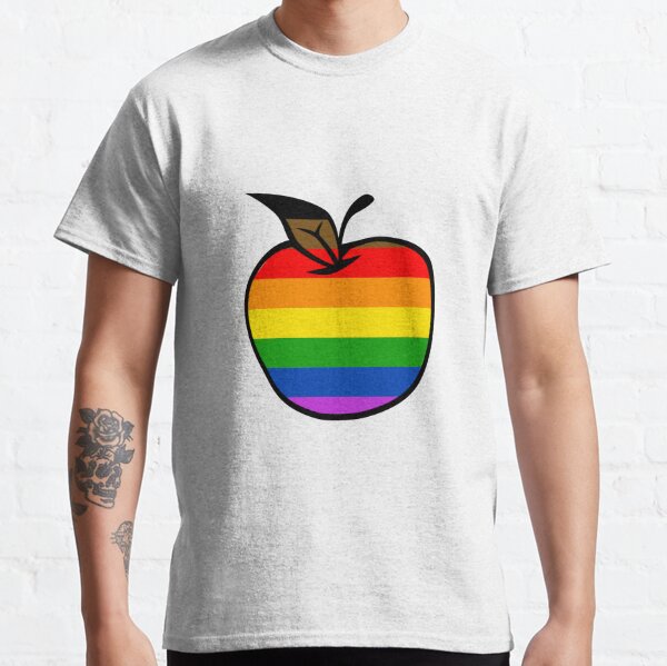 apple gay pride logo