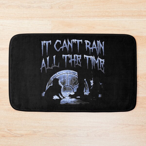 Item preview, Can't Rain All The Time Deeper Blue designed and sold by Happy-Llama-Art.