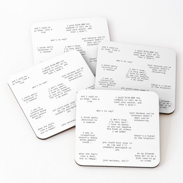 Item preview, John Mulaney Quotes 2 designed and sold by cpickoski.