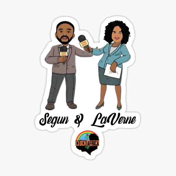 Segun & LaVerne Sticker