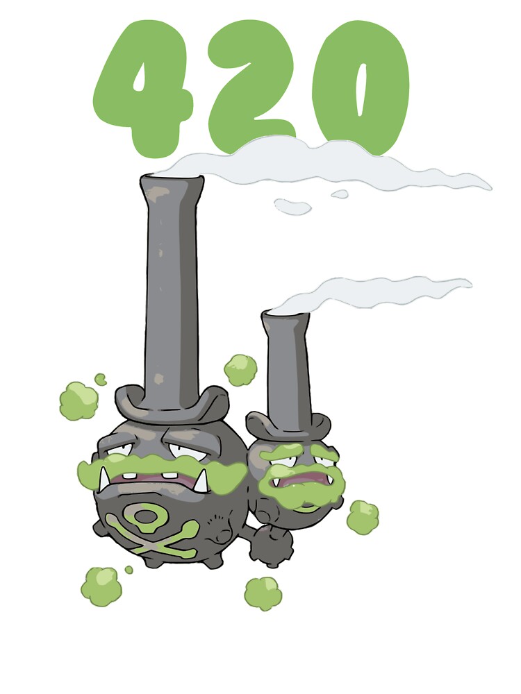 4 Galarian Weezing Bong Pokemon Sword And Shield Baby One Piece By Overflowhidden Redbubble