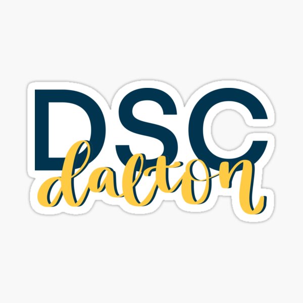 "Dalton State College " Sticker for Sale by MKNAOS Redbubble