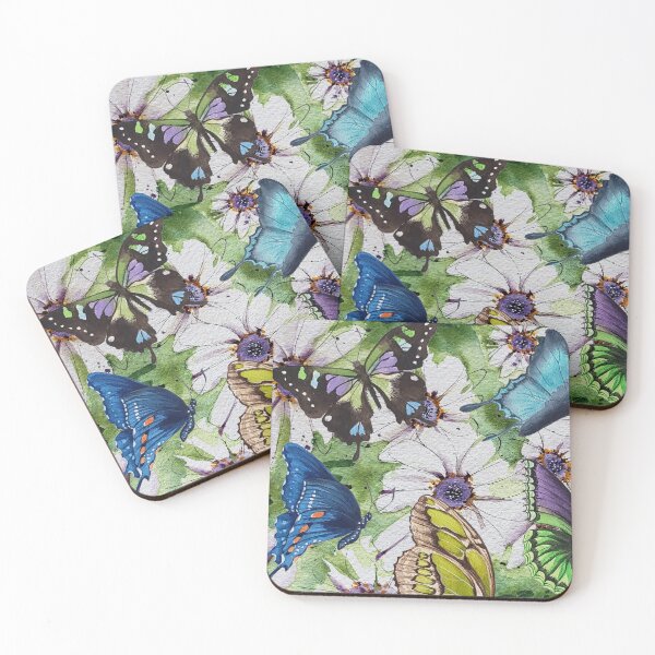 Item preview, Butterflies and Daisies designed and sold by Reneesodyssey.