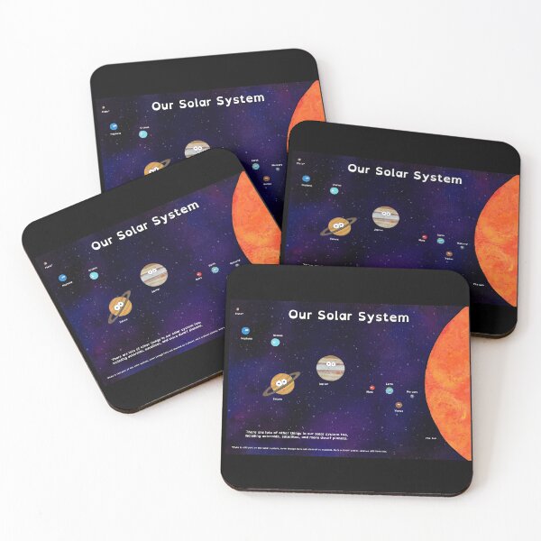 Item preview, Cute Planets - A Solar System Poster designed and sold by Adrienne Body.