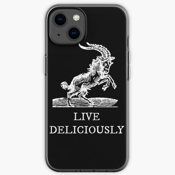 Live Deliciously iPhone Soft Case