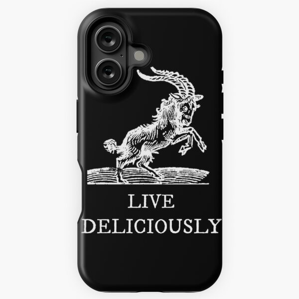 Vista previa del artículo con la obra «Vive deliciosamente», diseñado y vendido por spyderfyngers.